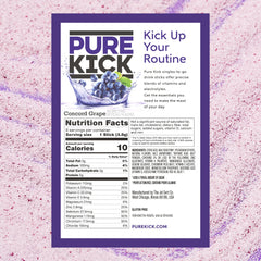 Packets ready to mix deliver quick energy and hydration on the go.
