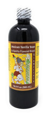 Usumacinta vanilla bottle in amber glass boosts dessert aroma