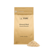 Pure Original Ingredients almond meal in a resealable bag for fresh baking