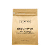 Pure Original Ingredients Banana Powder bottle shown for smoothies and desserts, delivering a clean banana flavor
