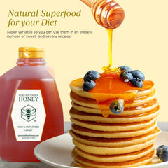 Pure Southern Honey Georgia wildflower sources highlight rich aroma and flavor