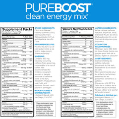 Pureboost Clean Energy packet being dispensed for on-the-go use