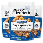 Purely Elizabeth Cookie Granola Chocolate Chip 11 oz bags for a quick, crunchy snack