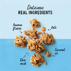 Purely Elizabeth Gluten-free vegan non-GMO granola for mindful snacking.