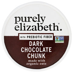 Purely Elizabeth Oatmeal Cup ready-to-serve in a bowl for quick breakfast.