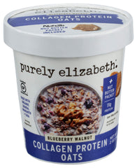 Purely Elizabeth Oats Blueberry Walnut cup—breakfast ready with a protein-boosting mix.