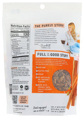 Purely Elizabeth Pumpkin Cinnamon Granola packaging front highlighting organic ingredients