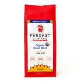 Puroast Ground Coffee House Blend with smooth flavor for everyday mornings.