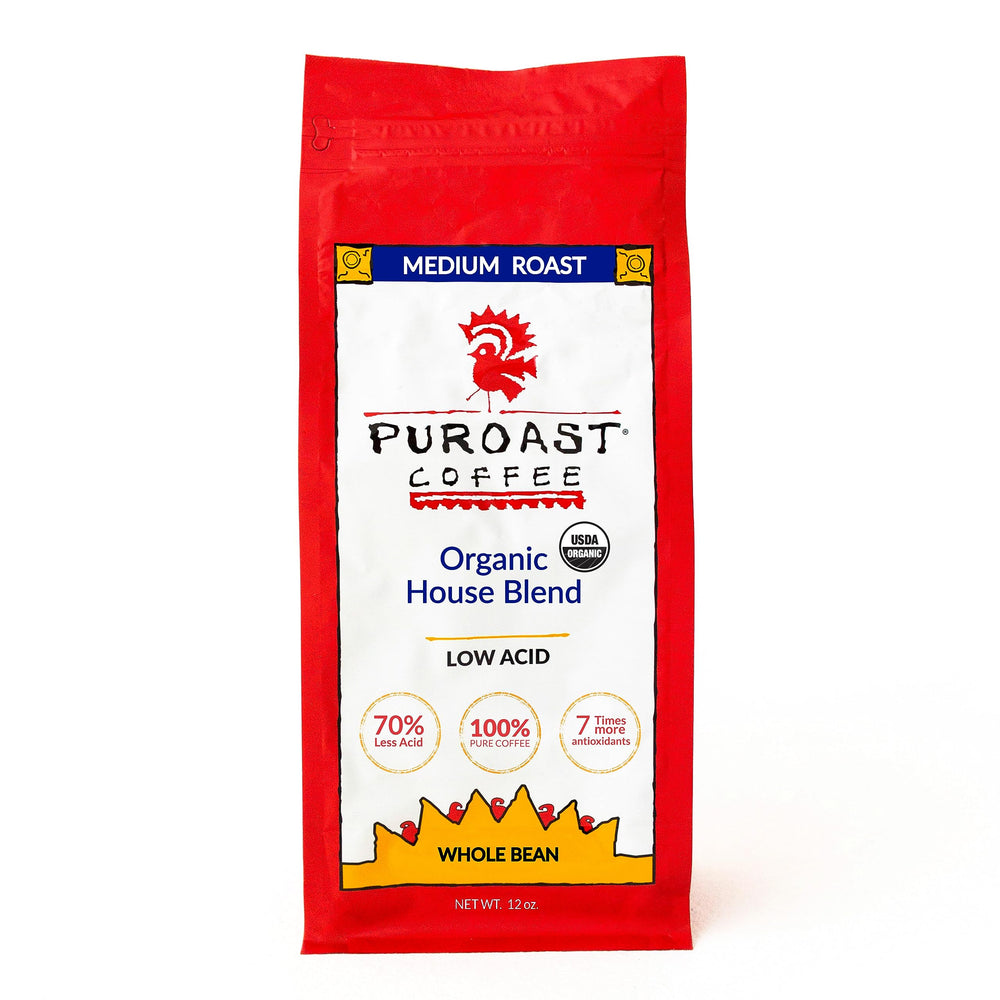 Puroast Low Acid Coffee Bean Pack with smooth morning brew.