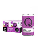 Q Mixers Light Ginger Beer can with real ingredients and bold carbonation for cocktails.