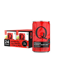 Q MIXERS Q BLOODY MARY MIX can front highlights real tomatoes for bold cocktails