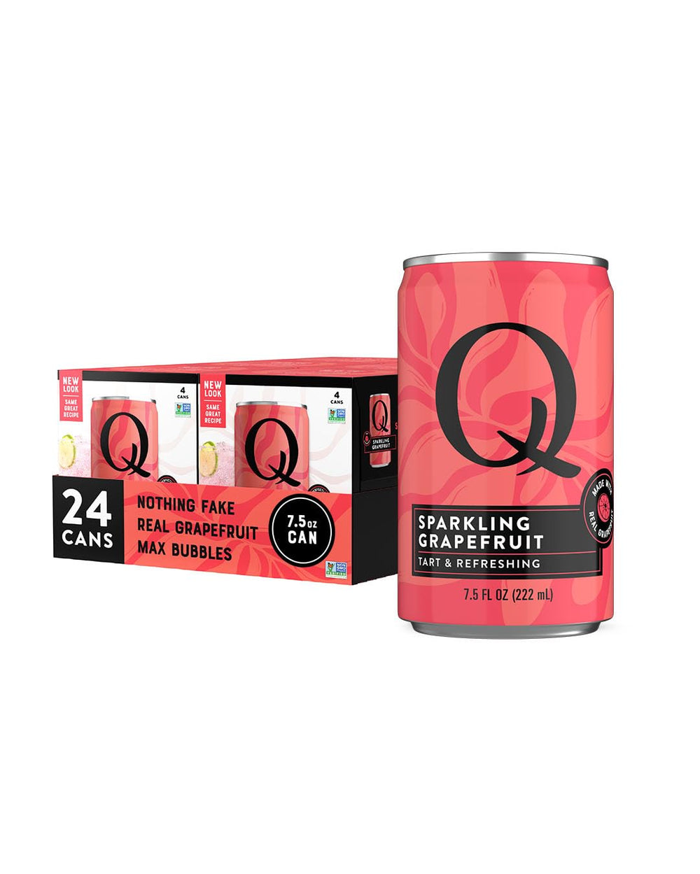 Q MIXERS Q Sparkling Grapefruit can front shows real fruit flavor for cocktails