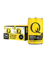 Q MIXERS tonic water with real quinine for a crisp, cocktail-ready taste.