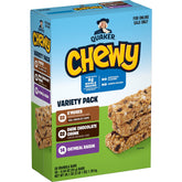 Quaker Chewy Granola Bars Smores Pack, a tasty lunchbox option with real whole grains.