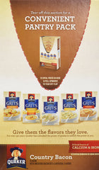 Quaker Country Bacon Flavor Instant Grits closeup texture and consistency