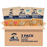 Quaker Protein Oats served in a bowl for a protein-rich breakfast