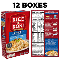 Quaker Rice-A-Roni blends onions, parsley and garlic for flavor.