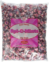 Quality Candy Company Spi-C-Mints 5lb bag with resealable packaging for easy sharing.