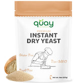 Quay Naturals Instant Dry Yeast bottle ready to activate for a light loaf.