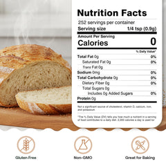 Quay Naturals Instant Dry Yeast granules blend smoothly into dry ingredients.