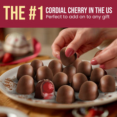 Queen Anne whole maraschino cherry inside creamy center