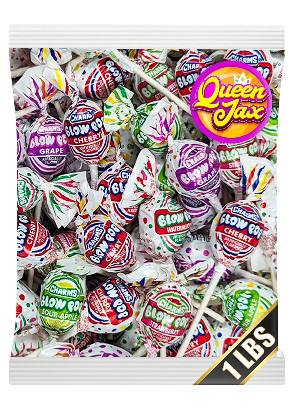Queen Jax Blow Pops 1lb bag for party trays and sharing