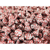 QUEEN JAX Candy Cane Kisses bulk bag with festive packaging for holidays.