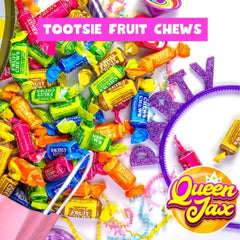 QUEEN JAX Lime Fruit Chews; refreshing zest for quick treats.