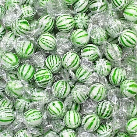 QUEEN JAX Spearmint Jumbo Mints bag—bright packaging for bulk sharing at events.