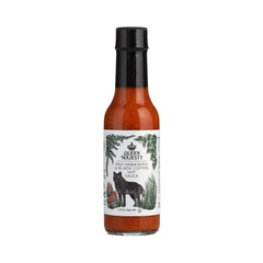 Queen Majesty hot sauce bottle front with bold label for bold flavor