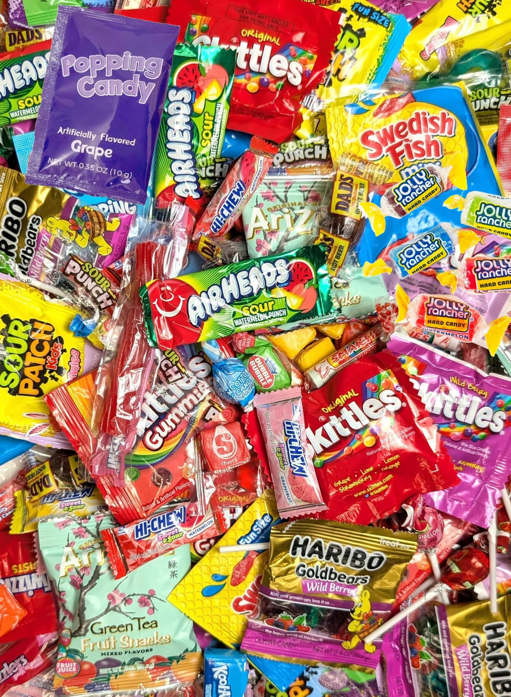 Queen Jax Ultimate Assorted Candy Party Mix 2lb bag for sharing at gatherings.