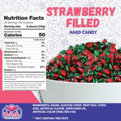R.U.S. Candy strawberry-filled center delivers juicy sweetness in every bite