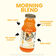 R.W. Knudsen Morning Blend ingredients: pineapple, apple, orange