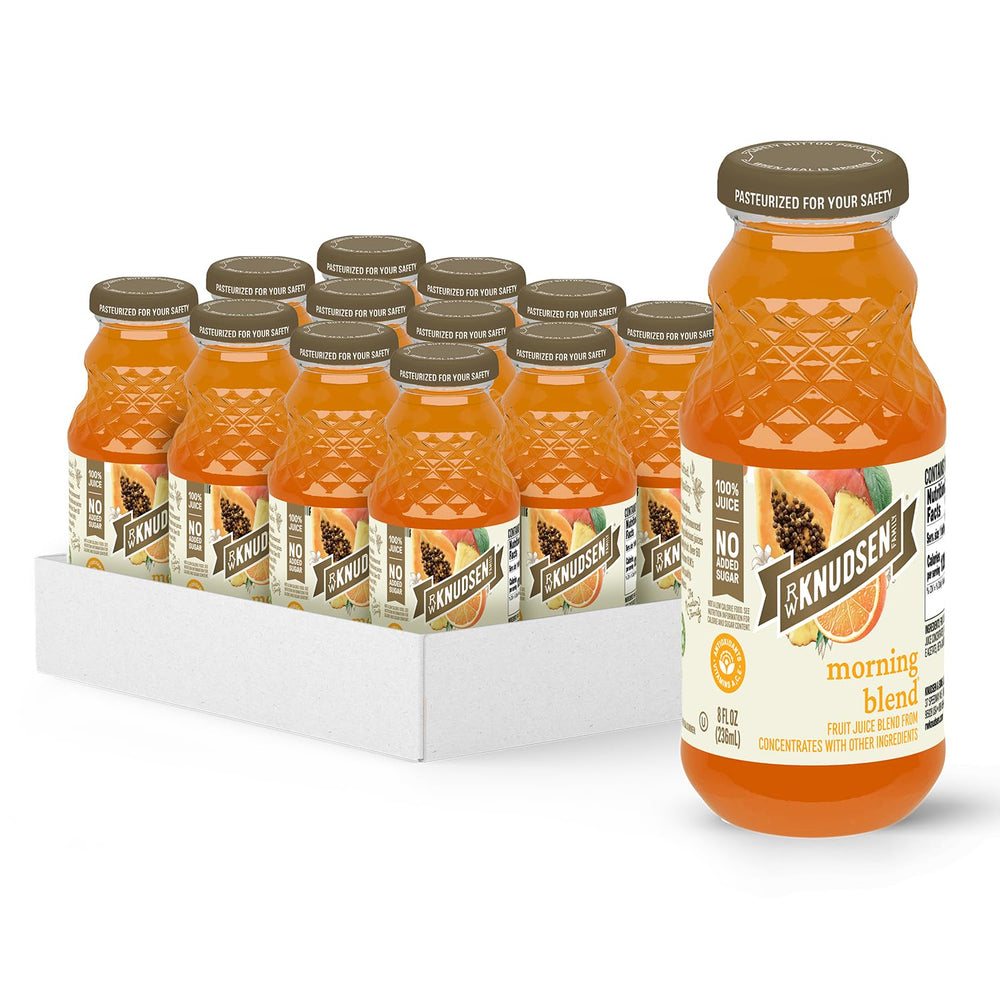 R.W. Knudsen Morning Blend pour, convenient morning boost