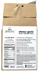 Rabbit Creek cheesy garlic beer bread mix front view with garlicky aroma