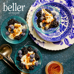 Rachel Beller's Power Pantry Golden Breakfast scoop of powder—versatile spice ready