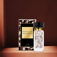 Rachel Zoe Empowered cap detail highlighting premium packaging