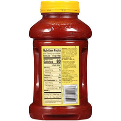RAGÚ jar on kitchen counter suggesting quick, flavorful meals in minutes.