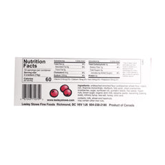 Raincoast Lesley Stowe Crisps Hazelnut Cranberry closeup reveals nutty texture