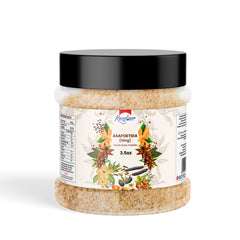 Ramaroma Asafetida Hing ground jar close-up showing authentic aroma and packaging