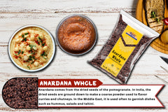 Rani Anardana dry seeds spill highlighting natural texture for spice blends.