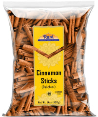 Rani Cinnamon Sticks 14oz bundle highlights strong aroma for baking and beverages.