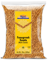 Rani Fenugreek seeds whole 28oz for authentic Indian cooking.