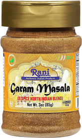Rani Garam Masala jar front shows premium 11-spice blend for authentic flavor