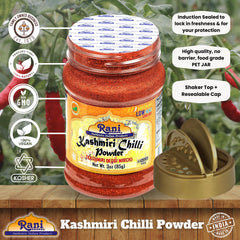 Rani Kashmiri Chilli Powder color-rich curry preparation