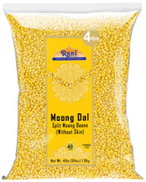 Rani Moong Dal bulk bag for easy bulk buying and pantry storage.