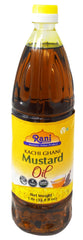 Rani Mustard Oil Kachi Ghani bottle ready for cooking and flavor enhancement
