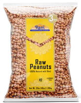 Rani Peanuts raw whole with skin bulk image — ideal for roasting and baking.