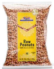 Rani Peanuts raw whole with skin bulk image — ideal for roasting and baking.