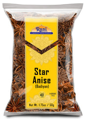 Rani Star Anise Seeds whole pods for rich aroma in baking and stews.
